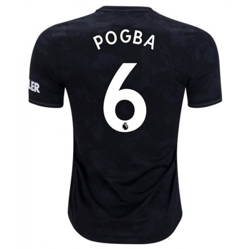 Camisolas de futebol Manchester United POGBA 6 Equipamento 3ª 2019/20 Manga Curta Camisolas de futebol Manchester United POGBA 6 Equipamento 3ª 2019/20 Manga Curta